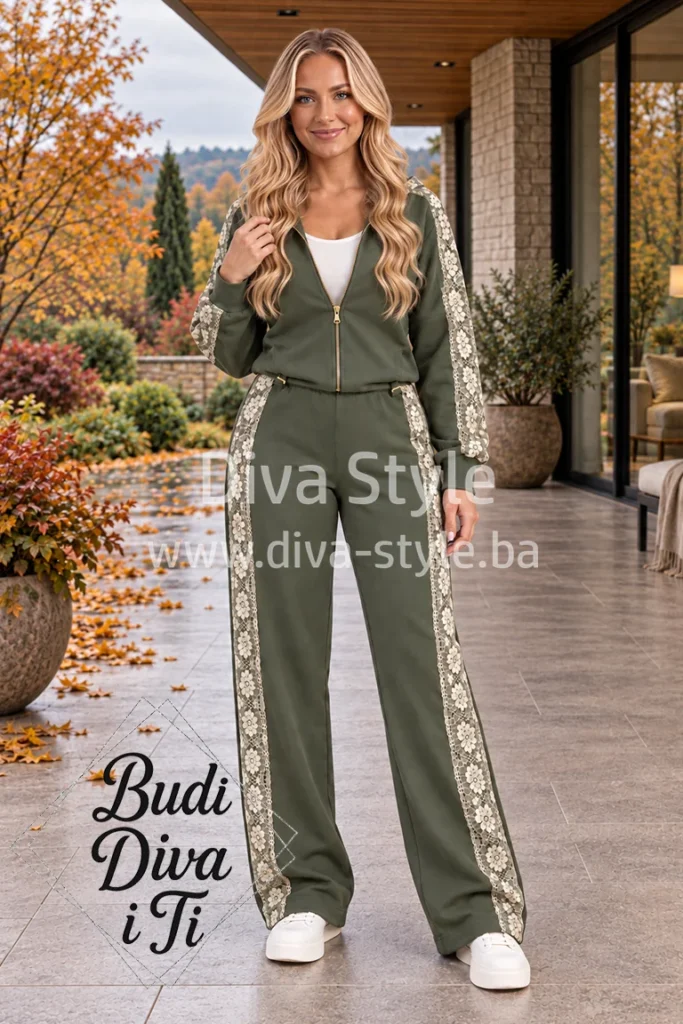 Diva Reina — Maslinasto zelena
