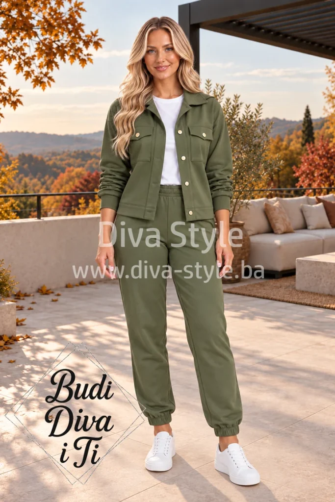 Diva Yasmin — Maslinasto zelena